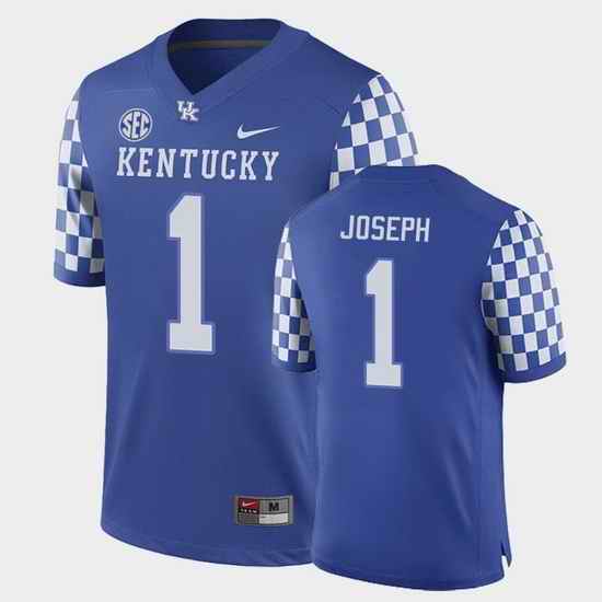 Men Kentucky Wildcats Kelvin Joseph College Football Royal Game Jersey